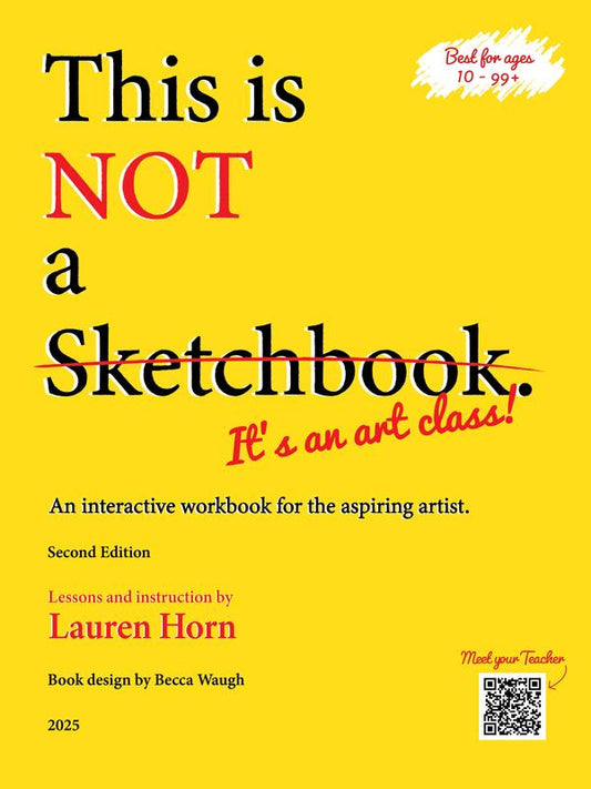 This is NOT a Sketchbook. It's an Art Class!