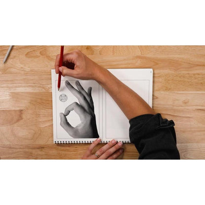 This is NOT a Sketchbook. It's an Art Class!